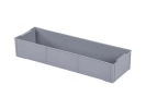 Inzetbak 1/2 (lengte) type PRO voor 600 x 400 mm - 554 x 177 x H 99 mm - grijs