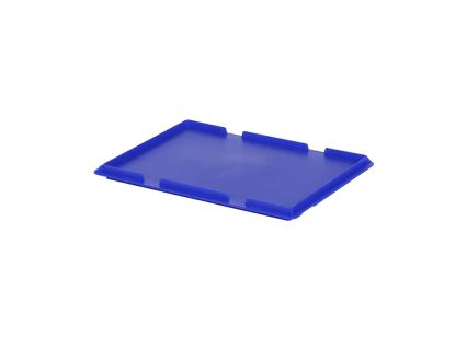 Scharnierdeksel 400x300mm blauw