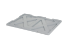 Deckel 800x600mm grau