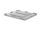 Deckel 1200 &times; 1000 mm f&uuml;r BIG BOX und MaxiLog Palettenboxen - grau
