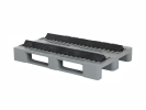Palettenkeil lang - 1110 mm - mit 4 Nocken - passend f&uuml;r H1- und H3-Paletten sowie CR1-Paletten - dunkelgrau