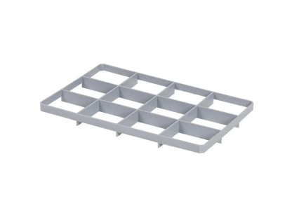 Cloisonnement inférieur 3x4 gris