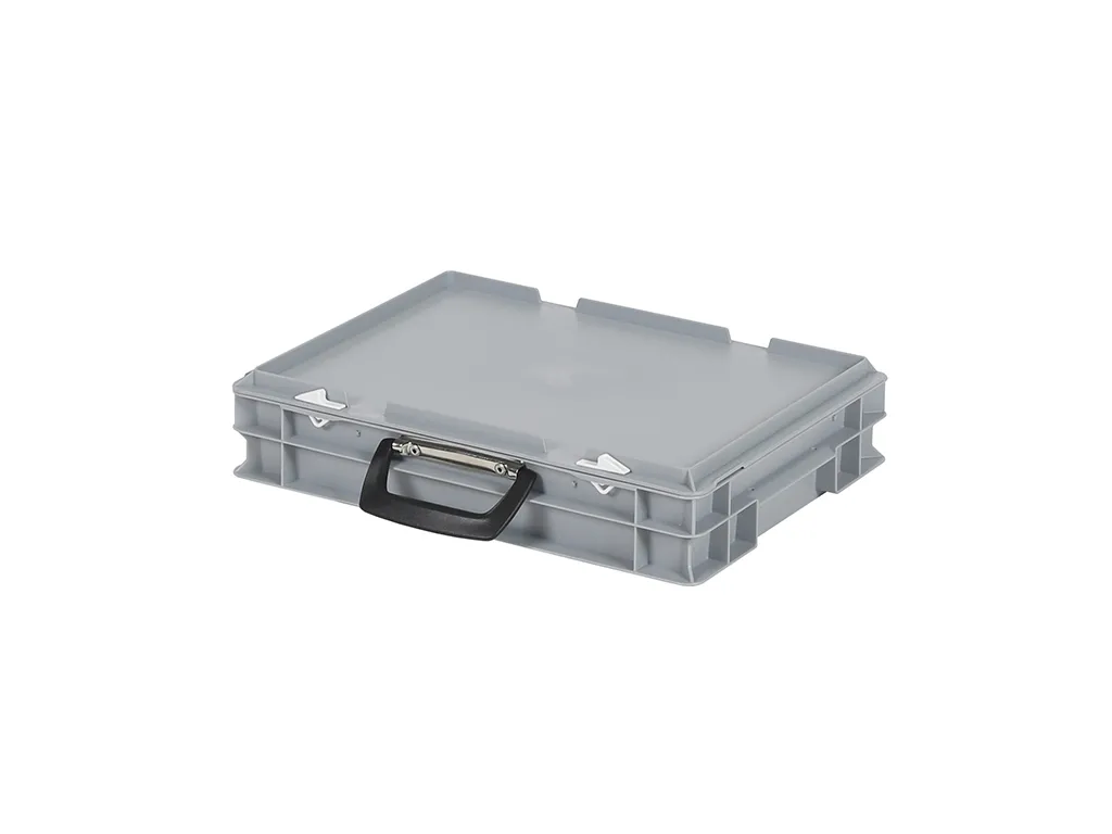 Plastic Case - 400x300xH90mm - grey