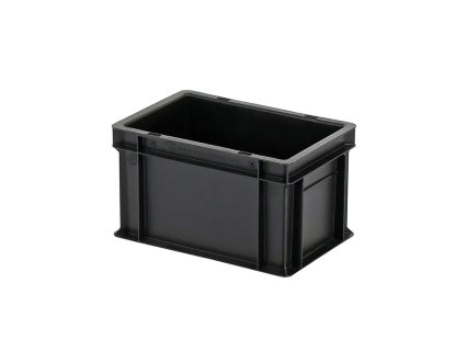 Bac à Fleurs Noir En Aluminium