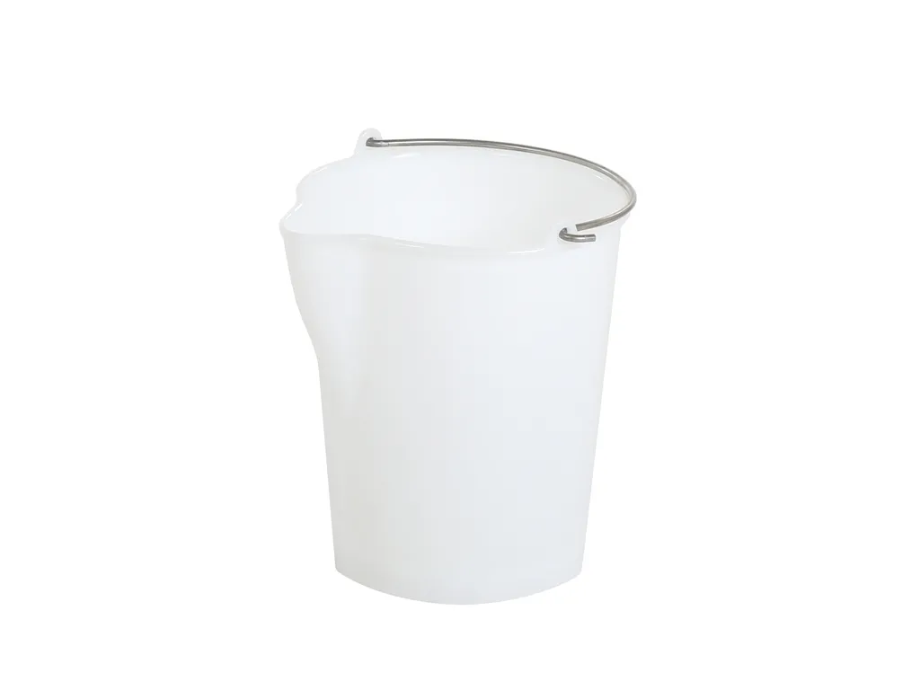 Bucket 12 litre with pouring spout - heavy duty