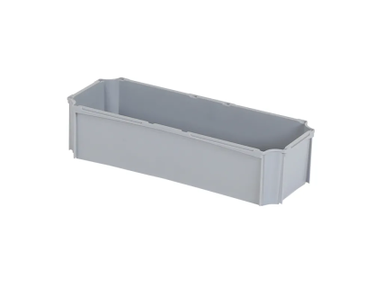 Insertion modulaire 1/4 - 355 x 138 x H 85 mm - pour bacs gerbables 600 x 400 mm