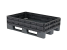 Aufsatzrahmen 49715 - faltbar - 6 Scharniere - 1200 &times; 800 mm - geschlossen - schwarz