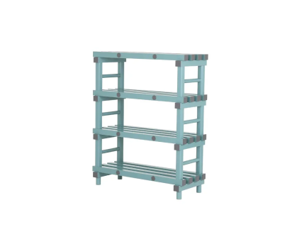 Plastic rack (Euro rack) - 1000 x 400 x H 1220 mm