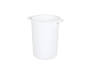Cilinderkuip 50 liter wit