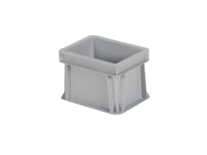 Stapelbak Euronorm - 200 x 150 x H 145 mm (gladde bodem)