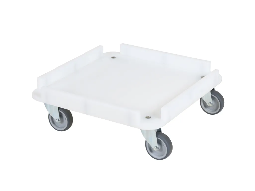 Plastic trolley - for 500 x 500 mm baskets
