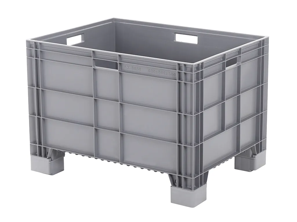 Euronorm stacking bin - 800 x 600 x H 570 mm (on feet)