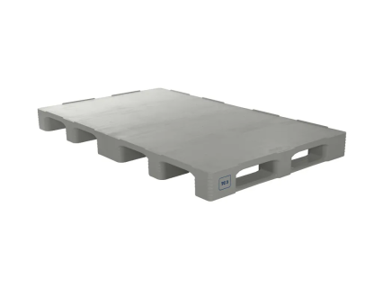 Kunststof pallet TC3-DUO - 1950 x 1200 mm - met randen 7 mm rondom - 5 palletsledes