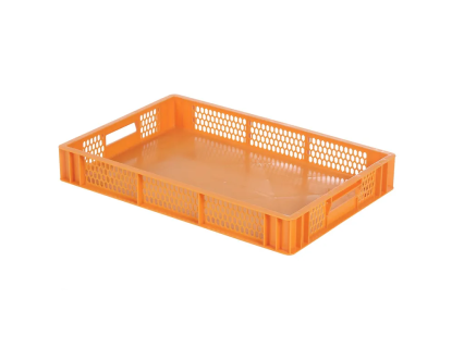 Stacking crate R107D - 600 x 400 x H 89 mm