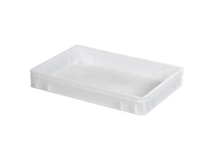 Euronorm stacking bin - 600 x 400 x H 85 mm (smooth base)