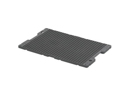 Techtray workpiece carrier Comp 25 (ESD) -&nbsp; dim. 426 x 276 mm - for pins and dividers