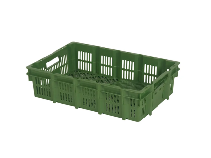 Caisse gerbable emboîtable Euronorm - 600 x 400 x H 150 mm