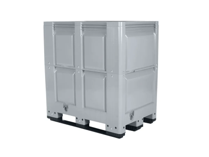 XL-size pallet box - type BIG BOX - 1200 x 800 mm - 3 pallet sledes - variable height 870-1340 mm (custom-made)