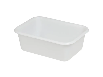 Hygienebehälter 440x315xH155mm12 liter HDPE,weiß