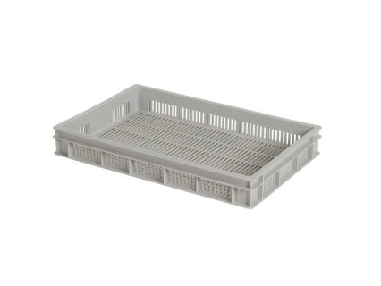 Stapelbehälter Euronorm - 600 x 400 x H 85 mm (verstärkter durchbrochener Boden)