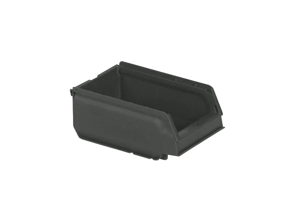 Store Box - plastic storage bin - type 9075 - 170 x 105 x H 75 mm - dark grey
