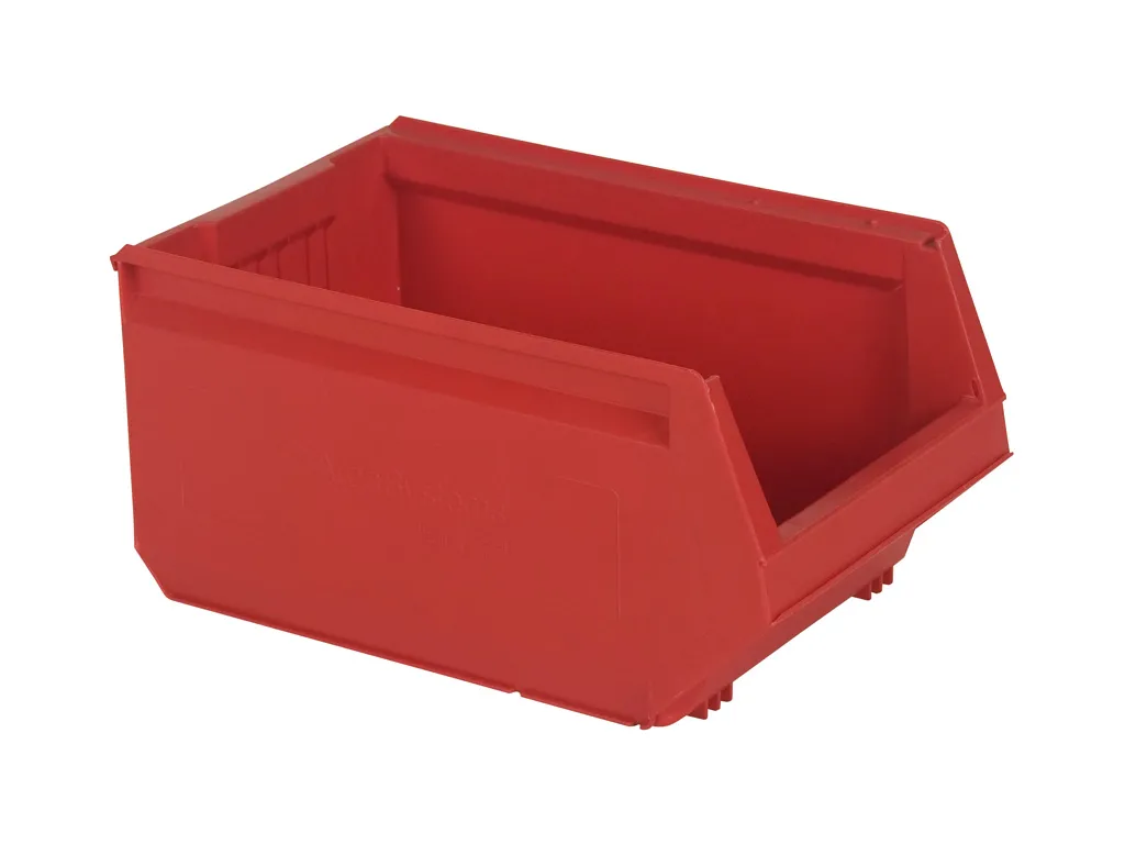 Kunststof magazijnbak - 500 x 310 x H 250 mm - rood - Store Box