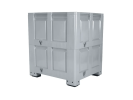 XL-formaat palletbox - type BIG BOX - 1200 x 1000 mm - op 4 poten - variabele hoogte 870-1340mm (maatwerk)