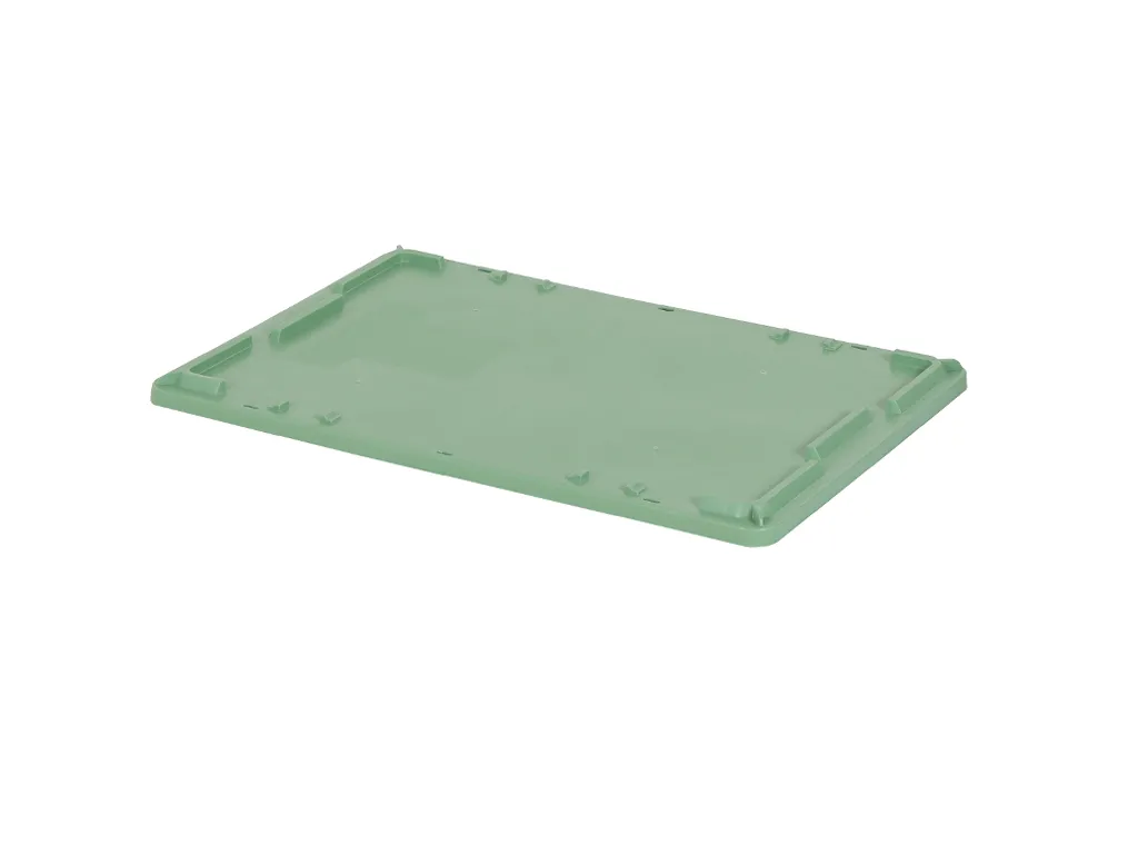 Lay-on lid 600x400mm - green