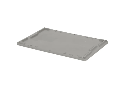 Couvercle &agrave; poser - 600x400mm - gris