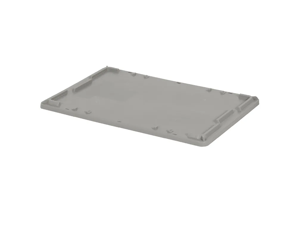 Lay-on lid - 600x400mm - grey  