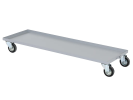 Fahrgestell 1220x420mm aus Stahl hellgrau