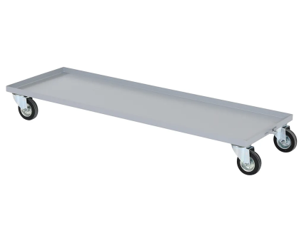 Fahrgestell 1220x420mm aus Stahl hellgrau