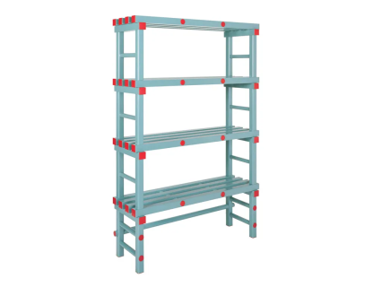 Increased floor clearance for Euro rack