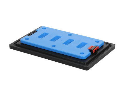 Klemmdeckel mit integriertem Kühlelement - für Isolierbox mit Deckel (600 x 400 mm)