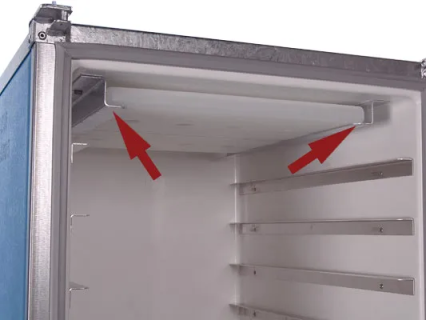 Halterung für 1 Kühlakku für Isoliercontainer Gastronorm / Euronorm