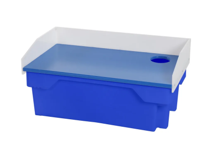 Filletting bin with blue Fish box 60 litre
