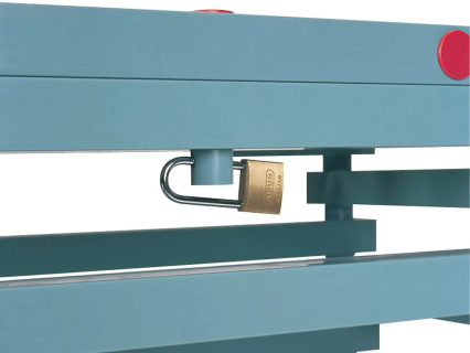 Padlock for equipment box