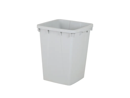 Conteneur de pré-tri 490x490xH610mm 90 litres gris