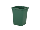 Rechteck-Behälter 90 liter 490x490xH610mm grün
