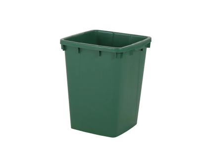 Kunststof sorteerbox - 90 liter - groen