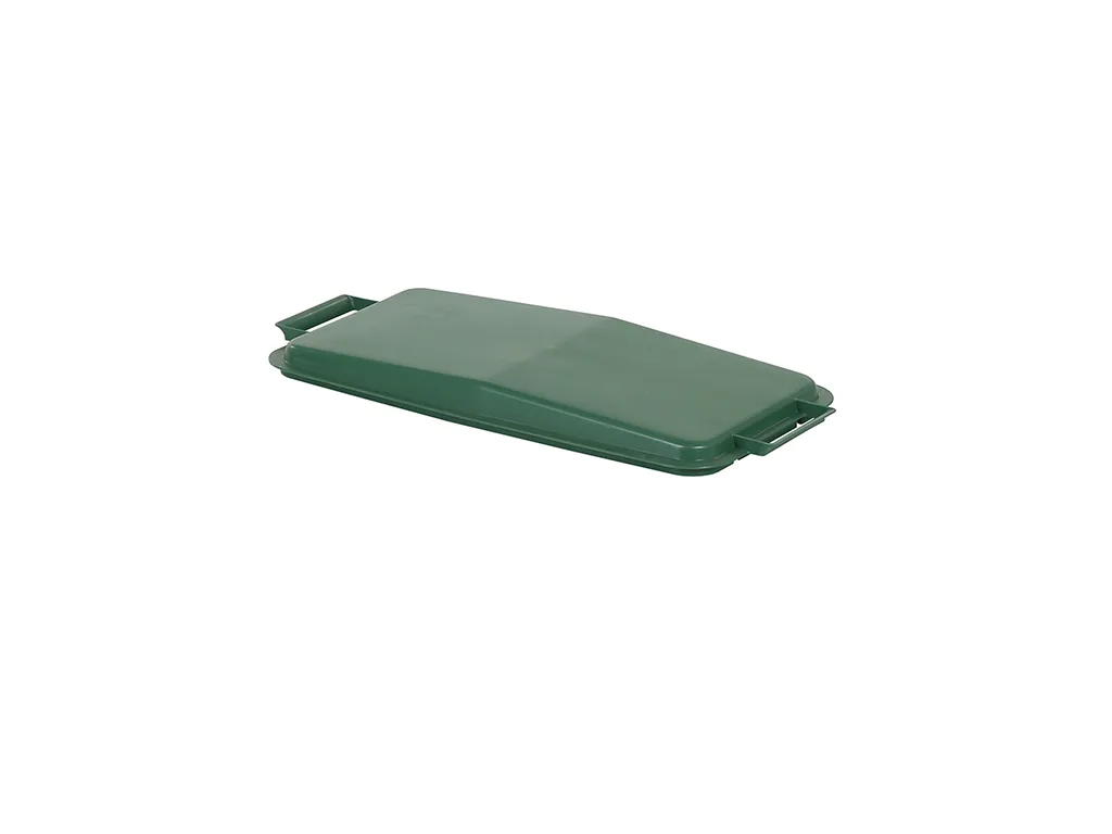 Lay-on lid - for 60 L sorting box - green