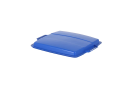 Deksel voor sorteerbox 90 liter blauw