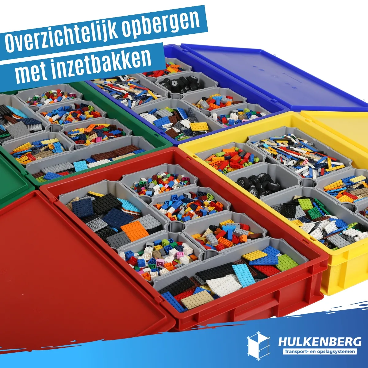 Isolierbox mit Deckel - 400 x 300 x H 193 mm - stapelbar - Transoplast /  Hulkenberg