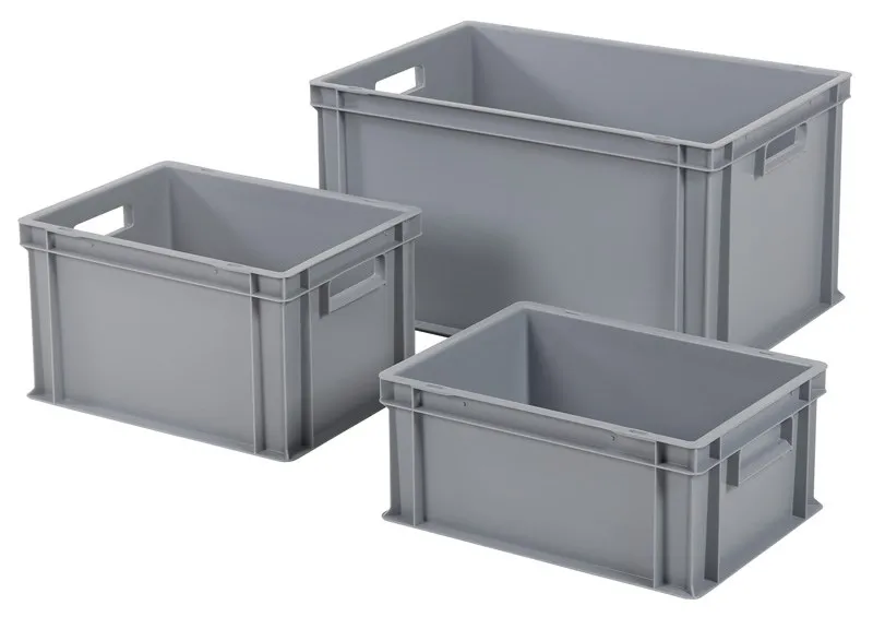 Grey bins