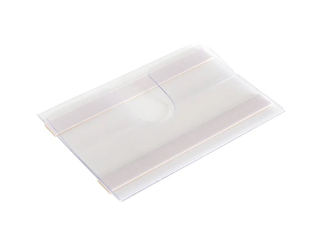 Porte-étiquettes pour caisse palette plastique, Caisse palette plastique