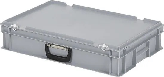Kunststoffkoffer Grau