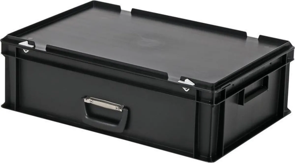Kunststoffkoffer Schwarz