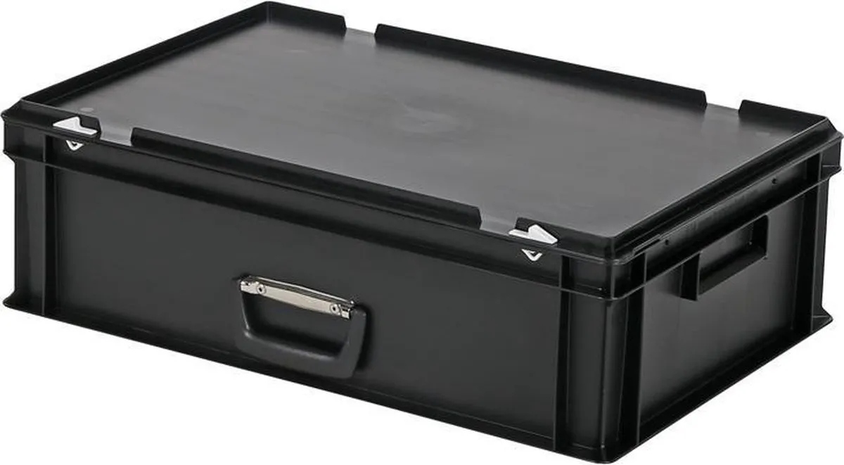 Kunststoffkoffer Schwarz