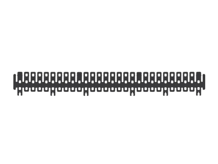 Variogrid dividers long H42mm - Comp 25 (ESD)