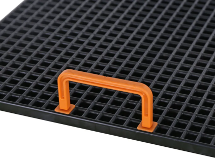 Poignée Variogrid Hauteur 42mm orange